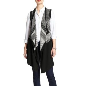 BANANA REPUBLIC long cardigan vest